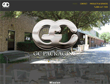 Tablet Screenshot of gcpackaging.com